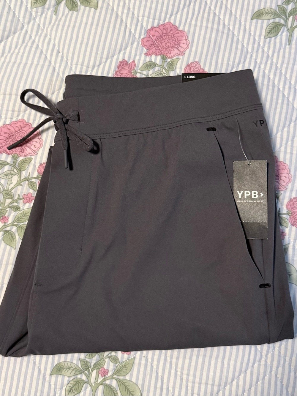 YPB Men’s NWT Gray Drawstring Joggers